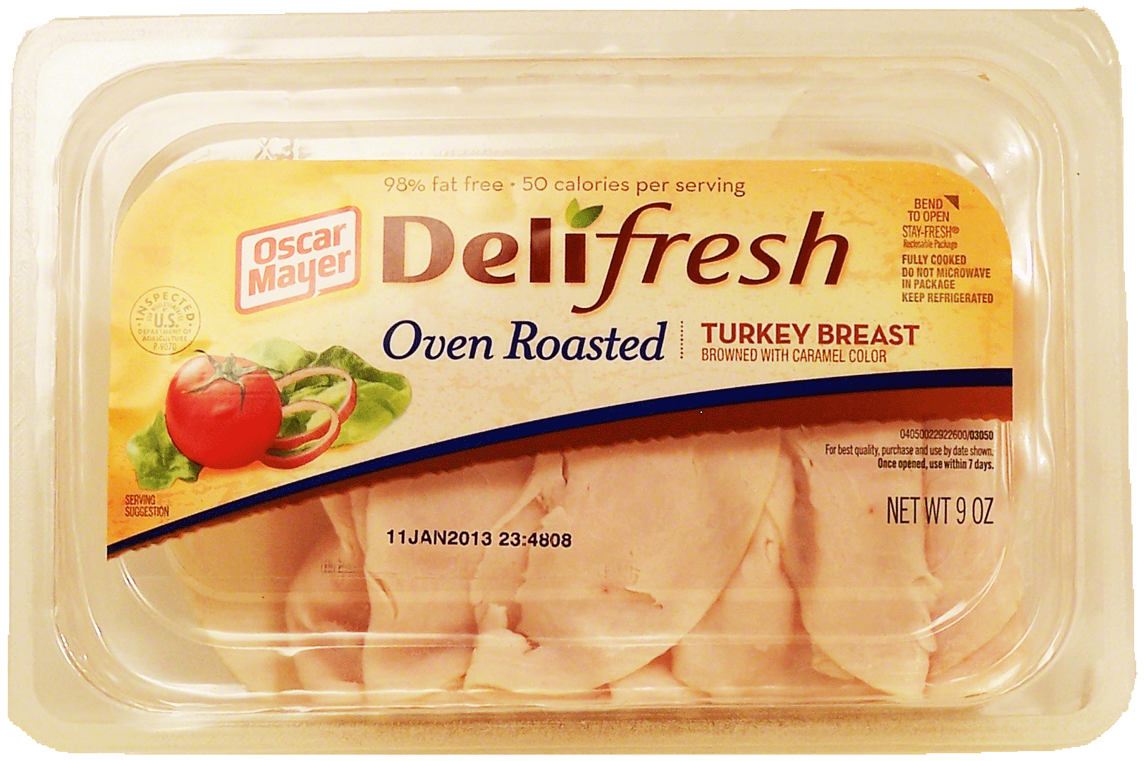 Oscar Mayer Deli fresh oven roasted turkey breast Full-Size Picture